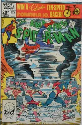 Buy Amazing Spider-Man (1963) # 222 UK Price (8.0-VF) Speed Demon 1981 • 14.40£