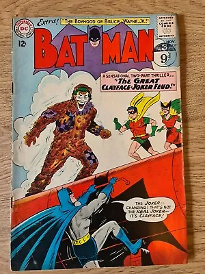 Buy Batman #159 NOV 1963 The Great Clayface + Joker Fued  • 95£