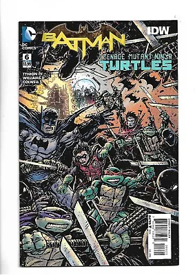 Buy DC Comics/IDW - Batman/Teenage Mutant Ninja Turtles #06 (Jul'16) NM 1:50 Variant • 5£