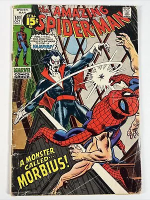 Buy Amazing Spider-Man #101 (1971) National Diamond Insert ~ Cover Detached • 110.28£