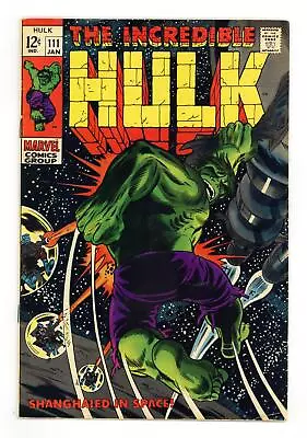 Buy Incredible Hulk #111 VG/FN 5.0 1969 • 28.11£