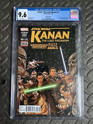 Buy Kanan The Last Padawan #1  2nd Print CGC 9.6 4114448015 • 208£