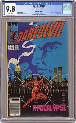 Buy Daredevil #227 CGC 9.8 Newsstand 1986 4139315013 • 919.45£