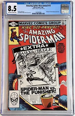 Buy Amazing Spider-Man Annual 15 CGC 8.5 OW/W: SB O'Neil & Pollard (see Description) • 55.14£