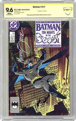 Buy Batman #417 CBCS 9.6 SS Decarlo/ Zeck 1988 18-07C9D45-048 • 132.52£