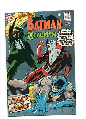 Buy Brave And The Bold #79, Neal Adams Deadman, 1968 • 54.72£