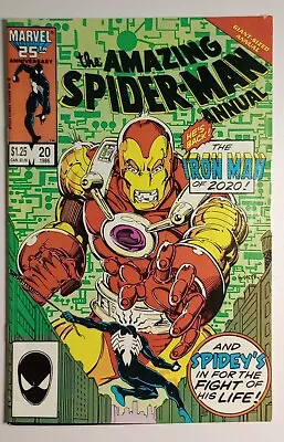 Buy 1986 The Amazing Spider-Man Annual #20 - Iron Man Of 2020 • 6.14£