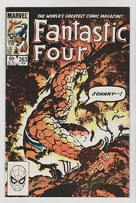 Buy Fantastic Four #263 ( Vf+  8.5 ) 263rd Issue Fantastic Four Vs R And R • 4.16£