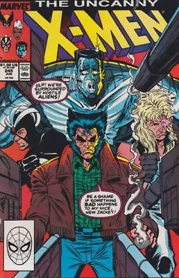 Buy Uncanny X-Men (1963) # 245 (8.0-VF) Boys Night Out Parody Of Invasion (DC) 1989 • 5.85£