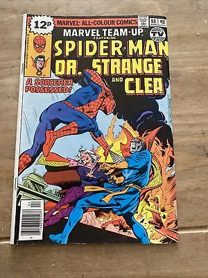 Buy Marvel Comics Team-up Spider Man Dr Strange And Clea #80 1979 • 5.50£