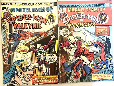 Buy Marvel Team-up # 33 & 34. Spider-man  (2 Issue Full Story Set). Meteor Man. • 9.99£