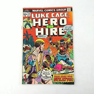 Buy Luke Cage Hero For Hire #16 (1973 Marvel Comics) • 4.72£