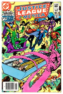Buy Justice League Of America #220,origin Of The Black Canary, Nov 1983,  HIGH GRADE • 8.30£