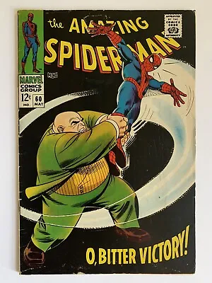 Buy Amazing Spider-man #60 4.5 Vg- 1968 Kingpin Appearance Marvel Comics • 57.86£