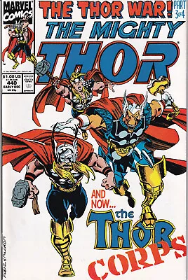 Buy THE MIGHTY THOR Vol. 1 #440 Early December 1991 MARVEL Comics - Loki • 25.66£