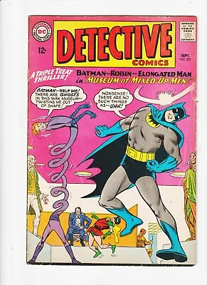 Buy Detective #333 Batman  DC COMIC/ INFANTINO Museum Of Mixed-Up Men! ELONGATED MEN • 15.81£