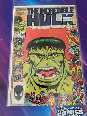 Buy Incredible Hulk #325 Vol. 1 High Grade 1st App Marvel Comic Book Cm86-172 • 9.48£