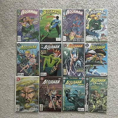 Buy DC Comics Aquaman Lot Vol 4 #4 7 8 9 Vol 5 #11 12 18 22 39 Annual 2 3 4 • 7.87£