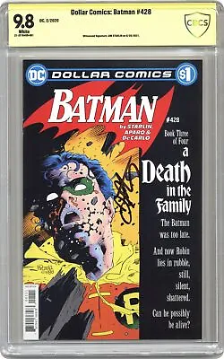Buy Dollar Comics Batman #428 CBCS 9.8 SS Jim Starlin 2020 21-2f76409-001 • 142.48£