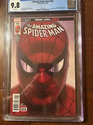Buy Amazing Spider-man #796 4/18 Cgc 9.8 White Hot Key! • 74.42£
