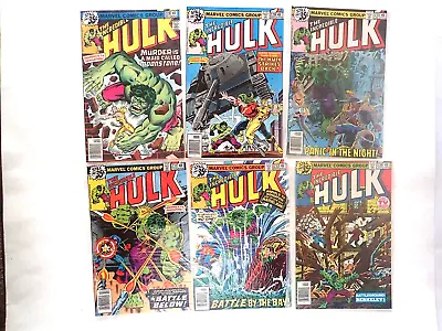 Buy 1978-1979 The Incredible Hulk 228,229, 231-234, 1st Moonstone, Quasar • 50.60£
