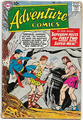 Buy Adventure Comics #257, DC 1959, Swan, Fradon, Papp;  GD • 25.58£