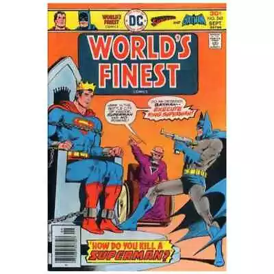 Buy World's Finest Comics #240 In Very Fine Minus Condition. DC Comics [q] • 8.14£