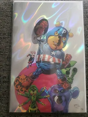 Buy Do You Pooh Captain America #111 Homage AP3 Virgin Lava Foil • 59.27£