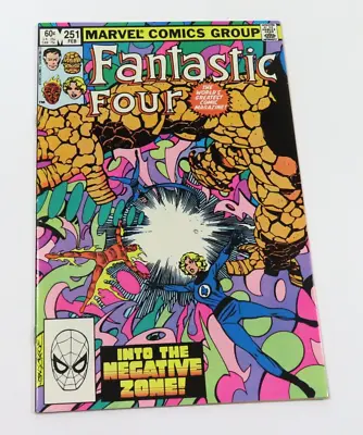Buy FANTASTIC FOUR #251 NM WP Marvel 1st Series Bronze Age 1983 Into Negative Zone • 5.55£
