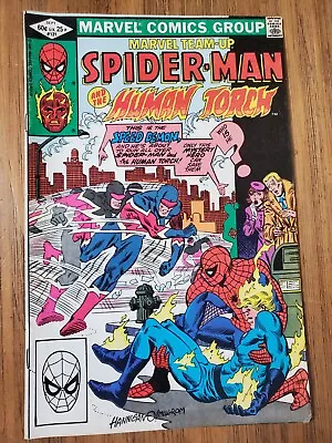 Buy MARVEL TEAM-UP Spider-Man And The Human Torch #121 Sept 1982 Comics Book • 4.74£