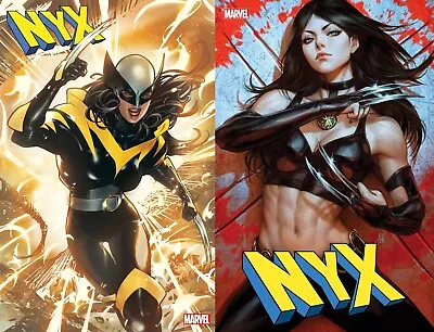Buy Nyx #1 Nm Villalobos & Artgerm Variant  Set   Marvel  Wolverine 07/24/24 Presale • 6.37£