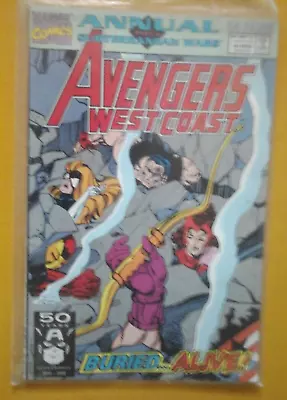 Buy Avengers West Coast Annual 6  Marvel Comics 1991 • 3.50£