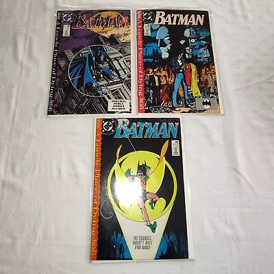 Buy Batman #440 #441 #442 - DC 1989 - 1st App Timothy Drake As Robin • 8.49£