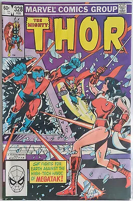 Buy Thor #328 - Vol. 1 (02/1983) - 1st Appearance Of Megatak - Marvel • 4.85£