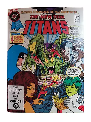 Buy BEST OF DC BLUE RIBBON DIGEST # 18 (Nov. 1981) New Teen Titans, Neal Adams Art • 10.67£