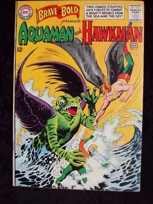 Buy Brave & The Bold #51 Aquaman & Hawkman Dc Comics Silver Age  • 37.55£