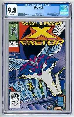Buy X-factor #24 Cgc Nm/mt 9.8 1st Archangel Origin Apocalypse Horsemen Comic 1988 • 183.19£