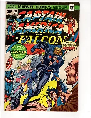 Buy Captain America #180 (1974)  1st Appearance Of Nomad, • 20.90£