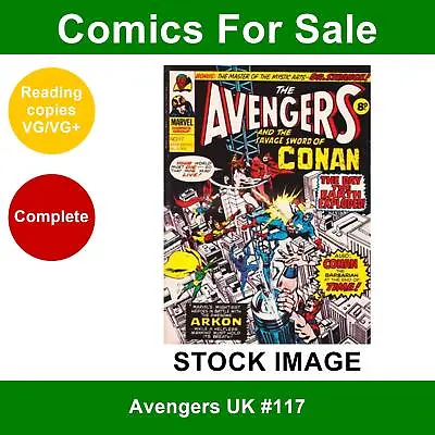 Buy Avengers UK #117 Comic - VG/VG+ 13 December 1975 - Marvel UK • 3.99£