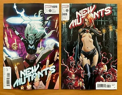 Buy NEW MUTANTS 25 Main Cover + Panosian Variant Set 1st Print Marvel Comics NM  • 6.44£