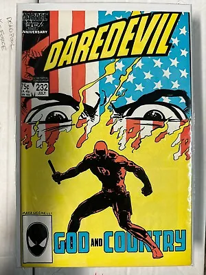 Buy Daredevil #232 1st Nuke Frank Miller Born Again Arc High Grade Copper Age Marvel • 15.98£