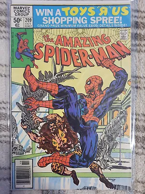 Buy Amazing Spider-Man #209 Key Kraven 1st Appearance Of Calypso Oct 1980 VF+ • 15.98£