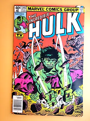 Buy The Incredible Hulk  #245   Fine Newsstand  Combine Shipping  Bx2475 • 2.61£