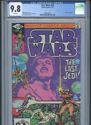 Buy Star Wars #49 1981 CGC 9.8~ • 117.47£