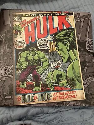 Buy Artissimo Marvel Incredible Hulk #156   Cover Canvas Wall Art 10  X10  2017 • 7.57£