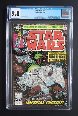 Buy Star Wars #41 ESB 1st Cameo PURPLE Green YODA 1980 Darth Vader Luke Leia CGC 9.8 • 177.73£