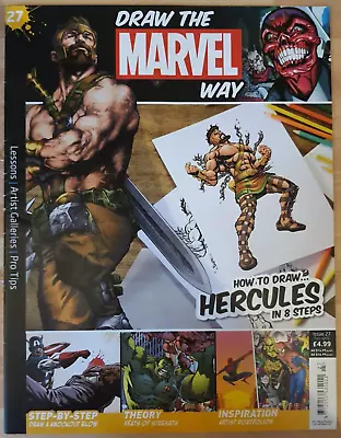 Buy Draw The Marvel Way #28 Silver Surfer Magazine Only Hachette Partworks • 3£
