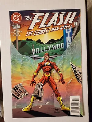Buy The Flash #124 Newsstand Rare 1:10 Low Print DC Comics 1997 Lex Luthor App • 23.66£