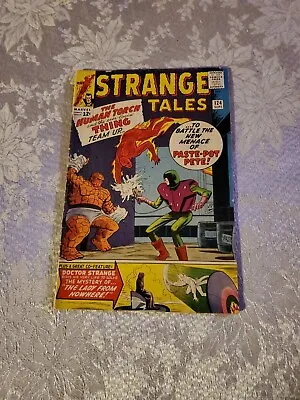 Buy Strange Tales #124 (Marvel, 1964) Thing + Human Torch + Dr Strange Key • 39.98£