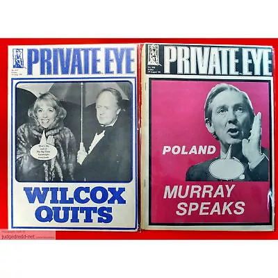 Buy Private Eye # 487 488  Wilcox Quits  2 Magazine Issues 15 8 80 1980 UK (Lot 1891 • 8.50£